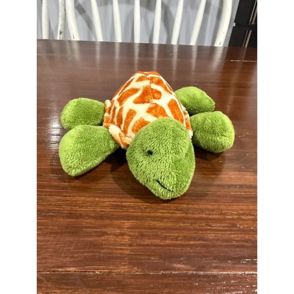 Vintage Mary Meyer Turtle Plush Giraffe Print Shell Early 2000s Tortoise HTF